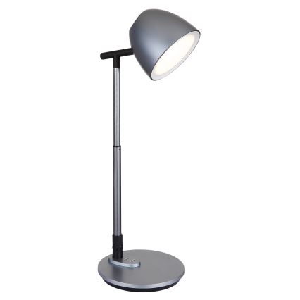 Globo - Dimmbare LED-Tischleuchte mit Touch-Funktion LED/7,5W/230V 3000K/4000K/6500K grau