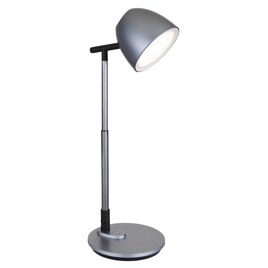 Globo - Dimmbare LED-Tischleuchte mit Touch-Funktion LED/7,5W/230V 3000K/4000K/6500K grau