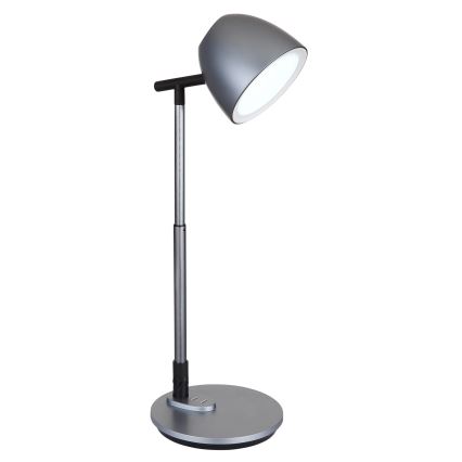 Globo - Dimmbare LED-Tischleuchte mit Touch-Funktion LED/7,5W/230V 3000K/4000K/6500K grau