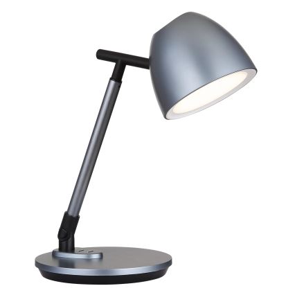 Globo - Dimmbare LED-Tischleuchte mit Touch-Funktion LED/7,5W/230V 3000K/4000K/6500K grau