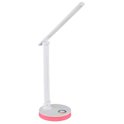 Globo - LED RGBW dimmbare Touch-Tischlampe LED/5W/230V + LED/2W 2700K/4000K/6500K weiß