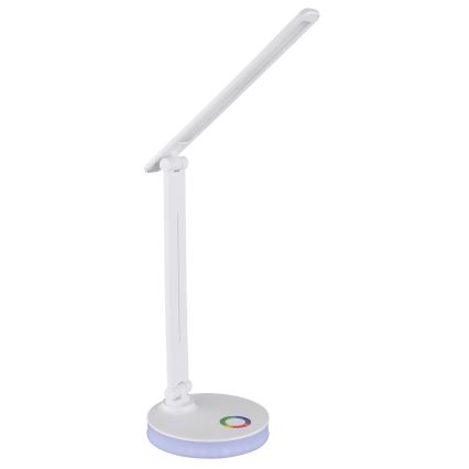 Globo - LED RGBW dimmbare Touch-Tischlampe LED/5W/230V + LED/2W 2700K/4000K/6500K weiß