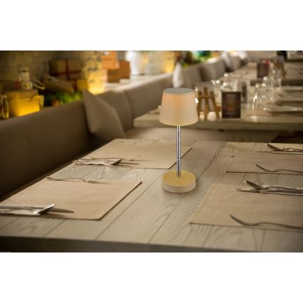 Globo - LED-dimmbare Touch-Akku-Tischlampe LED/1,2W/3V 1200 mAh