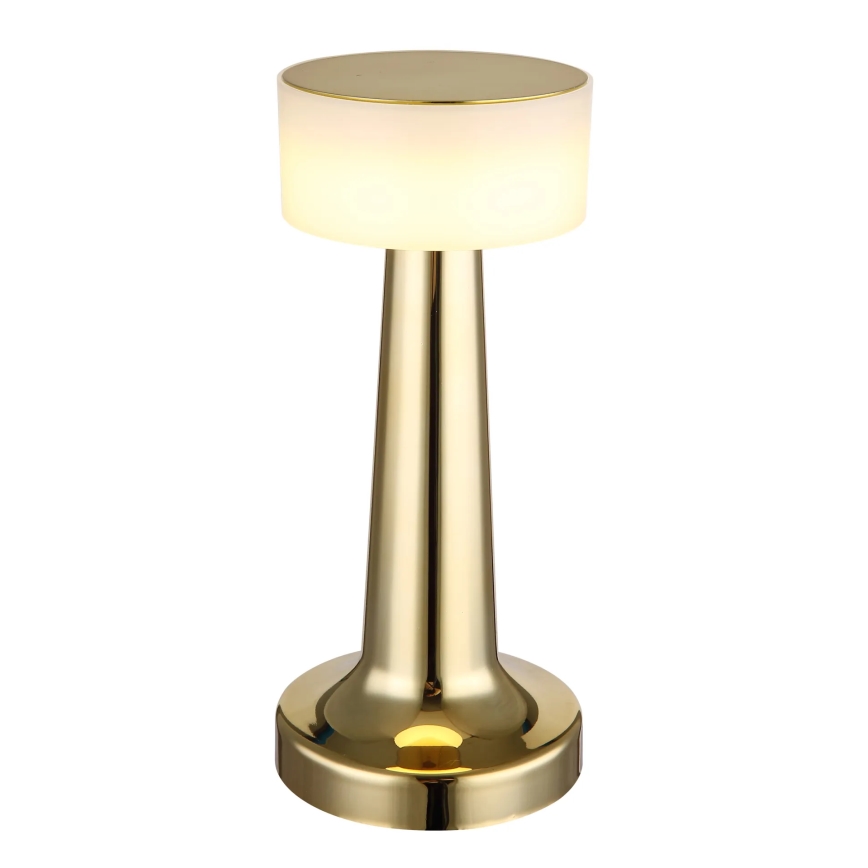 Globo - Dimmbare LED-Tischleuchte mit Touch-Funktion LED/1W/3,7V 2700K/4000K/6500K 800 mAh USB golden