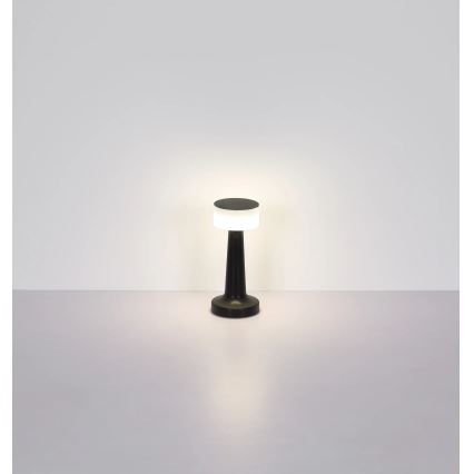 Globo - LED dimmbare Touch-Tischlampe LED/1W/3,7V 2700K/4000K/6500K 800 mAh USB schwarz