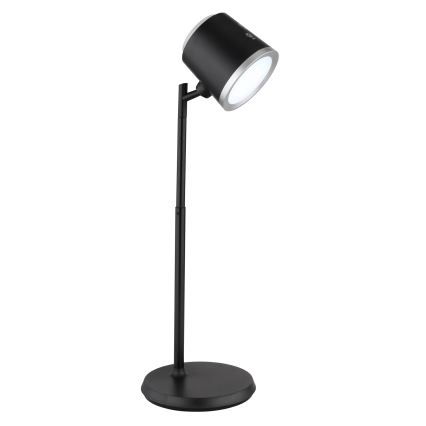 Globo - LED dimmbare Touch-Tischlampe 4in1 LED/6W/3,7V 3000K/4000K/6500K 1500 mAh USB schwarz