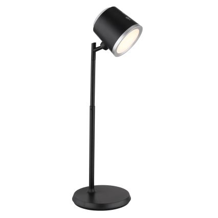 Globo - Dimmbare LED-Tischleuchte mit Touch-Funktion 4in1 LED/6W/3,7V 3000K/4000K/6500K 1500 mAh USB schwarz