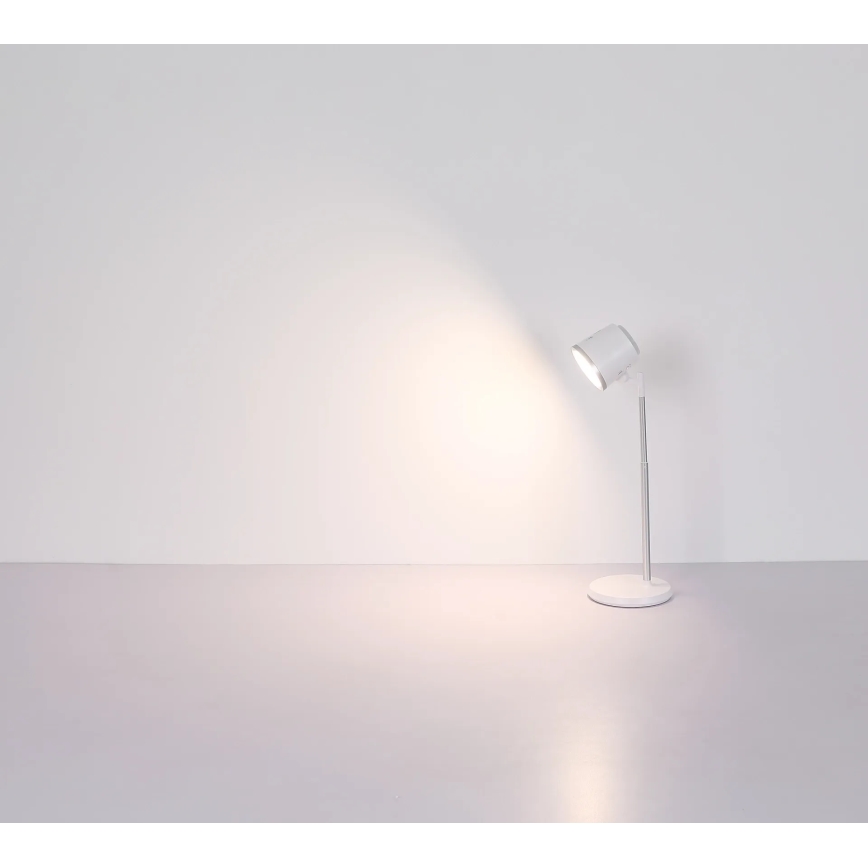 Globo - Dimmbare LED-Tischleuchte mit Touch-Funktion 4in1 LED/6W/3,7V 3000K/4000K/6500K 1500 mAh USB weiß