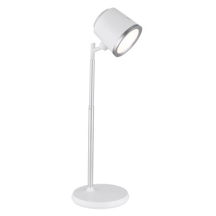 Globo - Dimmbare LED-Tischleuchte mit Touch-Funktion 4in1 LED/6W/3,7V 3000K/4000K/6500K 1500 mAh USB weiß