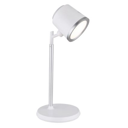 Globo - Dimmbare LED-Tischleuchte mit Touch-Funktion 4in1 LED/6W/3,7V 3000K/4000K/6500K 1500 mAh USB weiß