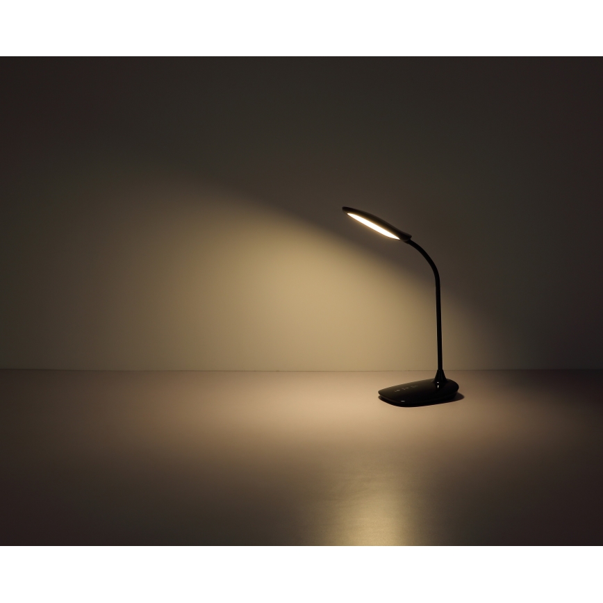 Globo - Dimmbare LED-Tischleuchte mit Touch-Funktion LED/9W/230V 3000K/4000K/6500K CRI 90 schwarz