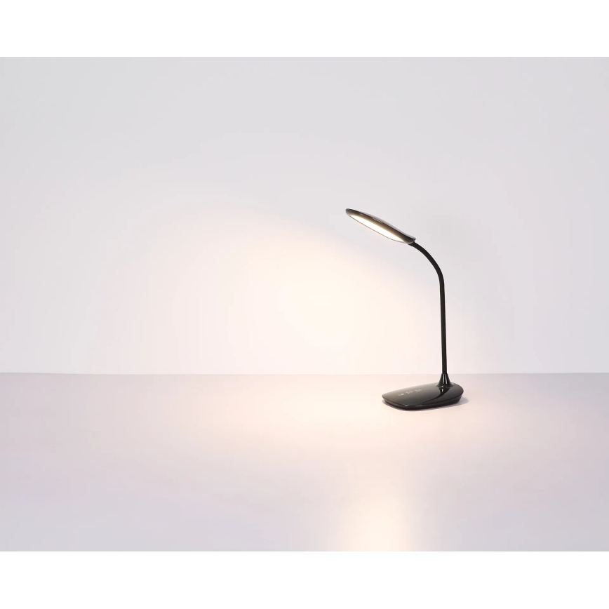 Globo - Dimmbare LED-Tischleuchte mit Touch-Funktion LED/9W/230V 3000K/4000K/6500K CRI 90 schwarz