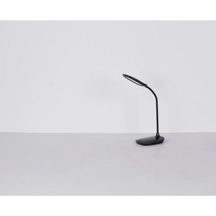 Globo - Dimmbare LED-Tischleuchte mit Touch-Funktion LED/9W/230V 3000K/4000K/6500K CRI 90 schwarz