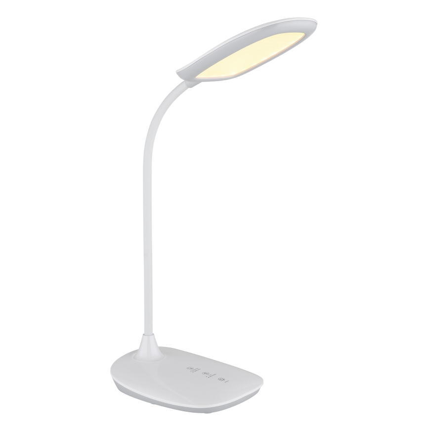 Globo - Dimmbare LED-Tischleuchte mit Touch-Funktion LED/9W/230V 3000K/4000K/6500K CRI 90 weiß