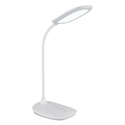 Globo - Dimmbare LED-Tischleuchte mit Touch-Funktion LED/9W/230V 3000K/4000K/6500K CRI 90 weiß