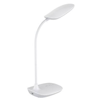 Globo - Dimmbare LED-Tischleuchte mit Touch-Funktion LED/9W/230V 3000K/4000K/6500K CRI 90 weiß