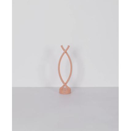 Globo - LED dimmbare Touch-Tischlampe LED/1W/3,7V 3000K 1800 mAh USB rosa