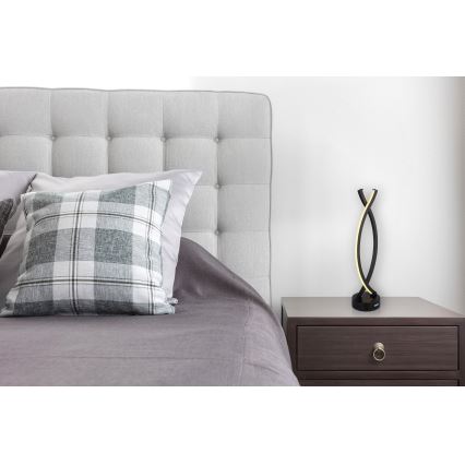 Globo - LED dimmbare Touch-Tischlampe LED/1W/3,7V 3000K 1800 mAh USB schwarz