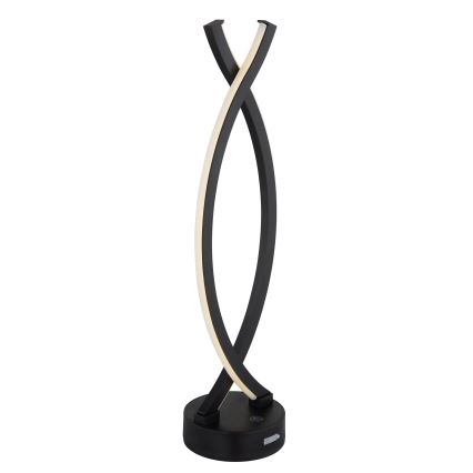 Globo - LED dimmbare Touch-Tischlampe LED/1W/3,7V 3000K 1800 mAh USB schwarz