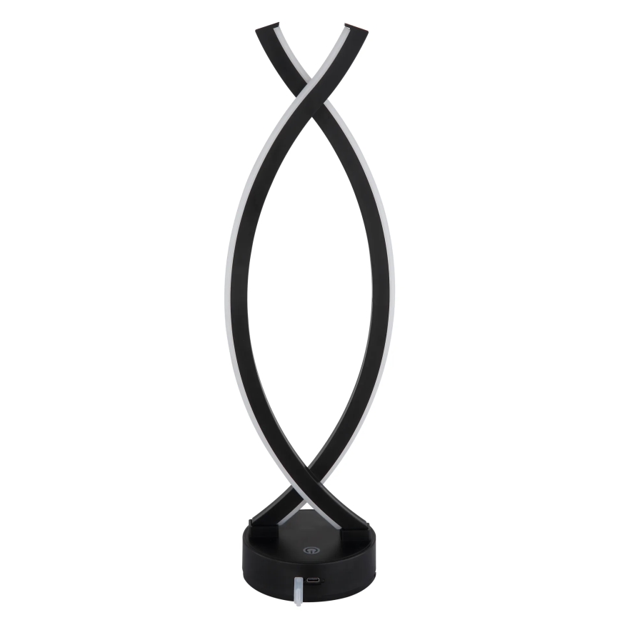 Globo - LED dimmbare Touch-Tischlampe LED/1W/3,7V 3000K 1800 mAh USB schwarz