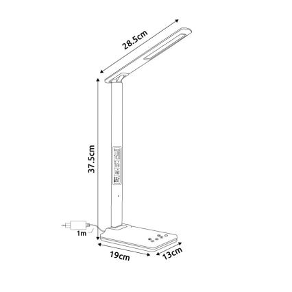 Globo - Dimmbare Touch-Tischlampe LED/5W/230V