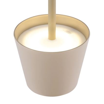 Globo - LED dimmbar, berührungsgesteuerte, wiederaufladbare Outdoor-Tischlampe LED/3W/5V 3000/4000/5000K IP54 1800 mAh