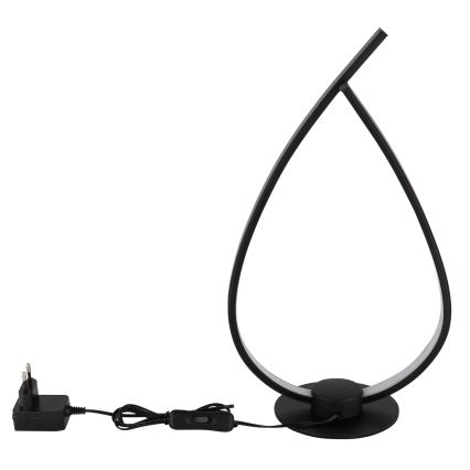Globo - LED Tischlampe LED/6W/230V schwarz