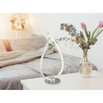 Globo - LED-Tischlampe LED/6W/230V silber