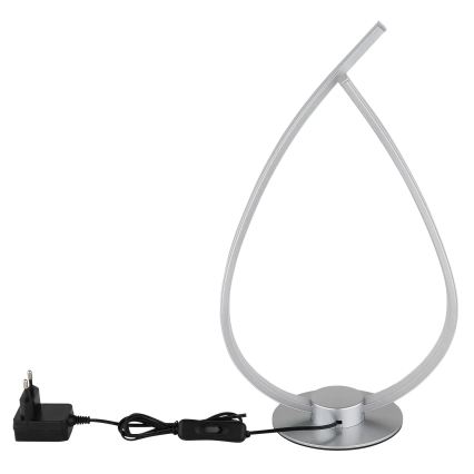 Globo - LED-Tischlampe LED/6W/230V silber