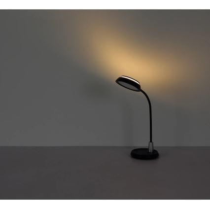 Globo - Dimmbare LED-Tischlampe mit Touch-Bedienung LED/12W/230V 3000/4000/6500K schwarz