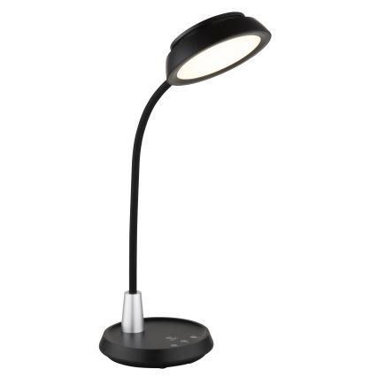Globo - Dimmbare LED-Tischlampe mit Touch-Bedienung LED/12W/230V 3000/4000/6500K schwarz