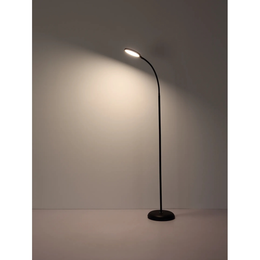 Globo - Dimmbare LED-Touch-Stehleuchte LED/8W/230V 2700-6000K schwarz