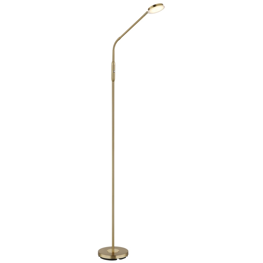 Globo - LED dimmbare Touch-Stehleuchte LED/6,5W/230V 2700/3350/4000K Messing