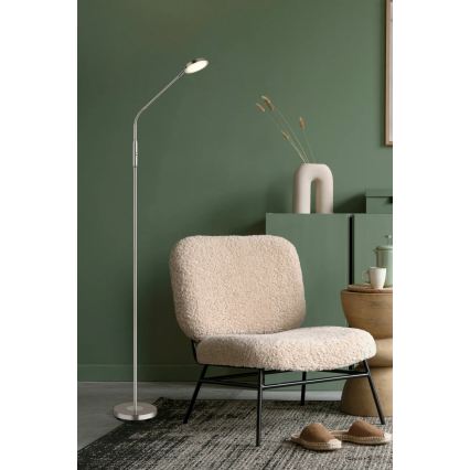 Globo - Dimmbare Touch-Stehlampe LED/6,5W/230V 2700/3350/4000K mattchrom