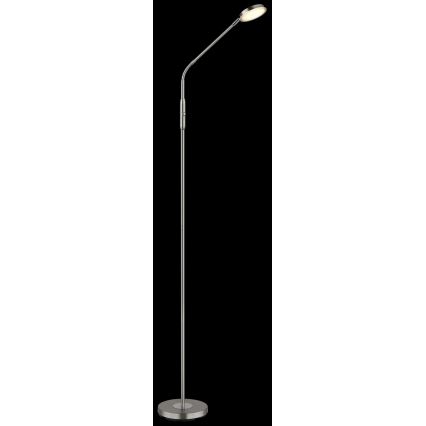 Globo - Dimmbare Touch-Stehlampe LED/6,5W/230V 2700/3350/4000K mattchrom