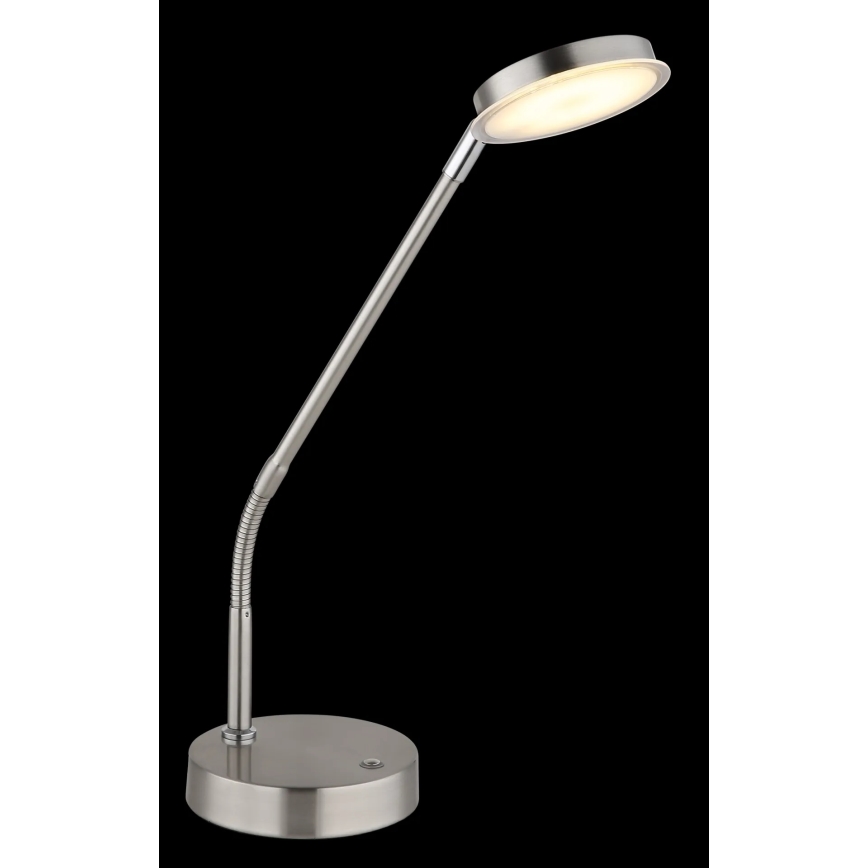 Globo - dimmbare LED-Tischlampe mit Touchfunktion LED/6,5W/230V 2700/3350/4000K mattchrom