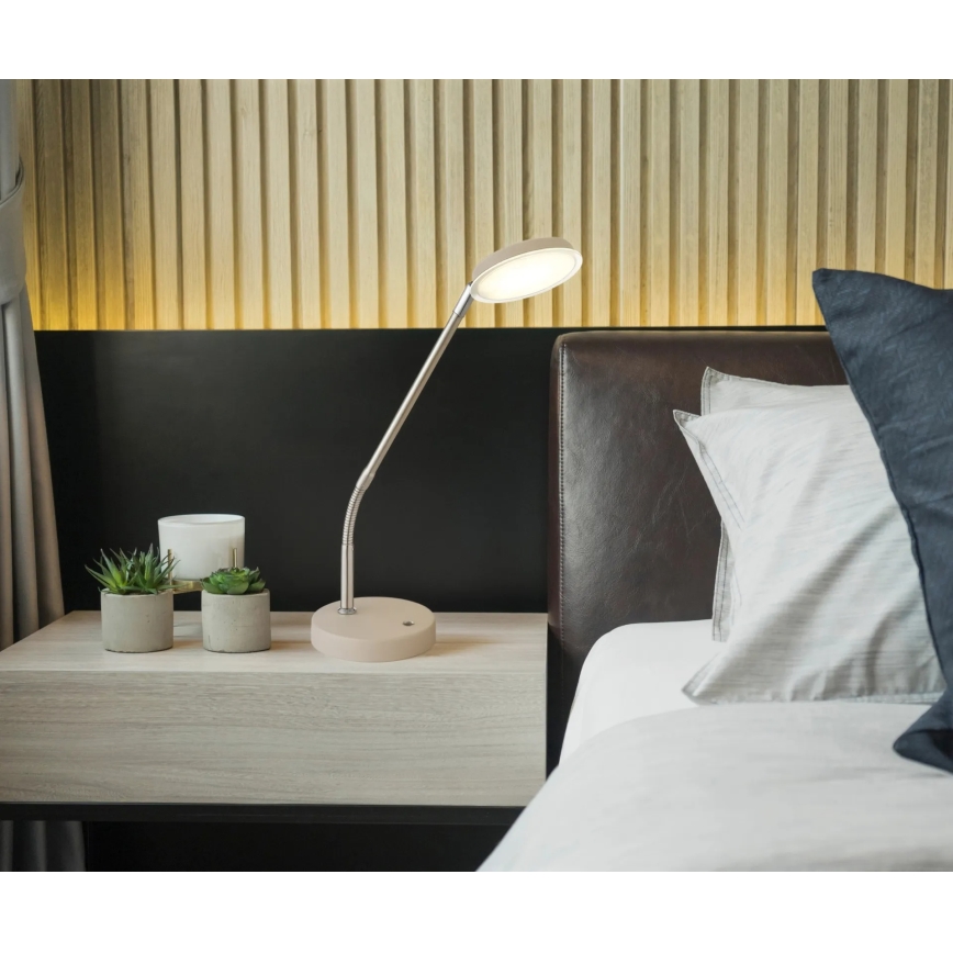 Globo - Dimmbare Touch-Tischleuchte LED/6,5W/230V 2700/3350/4000K beige