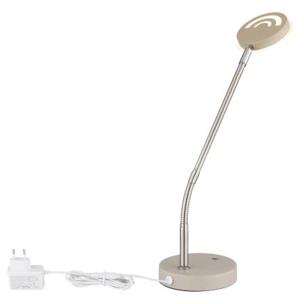 Globo - Dimmbare Touch-Tischleuchte LED/6,5W/230V 2700/3350/4000K beige