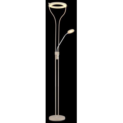 Globo - dimmbare LED-Stehlampe LED/20W/230V + LED/4W 3000K