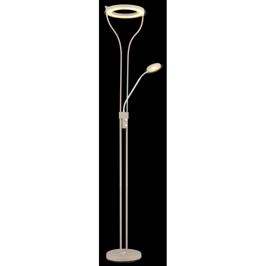 Globo - dimmbare LED-Stehlampe LED/20W/230V + LED/4W 3000K