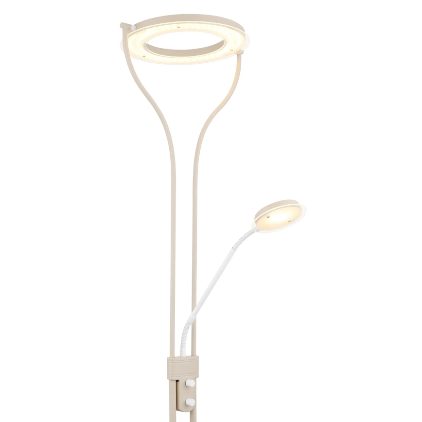 Globo - dimmbare LED-Stehlampe LED/20W/230V + LED/4W 3000K