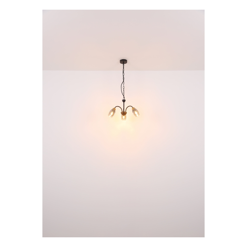 Globo - Hängeleuchte an Kette 3xE14/25W/230V