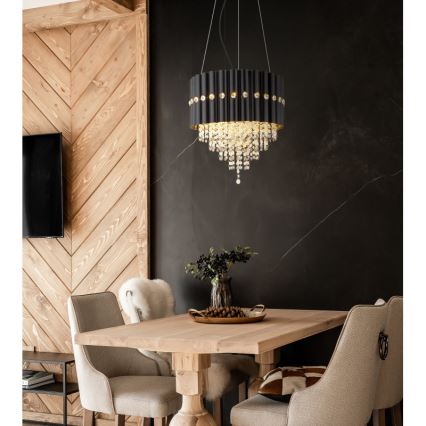 Globo - Kronleuchter an Aufhängung 3xE27/40W/230V d 40 cm