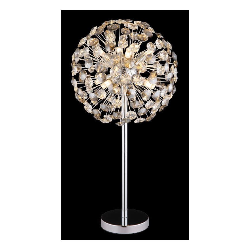 Globo - LED-Tischleuchte 8xG9/3,5W/230V glänzendes Chrom