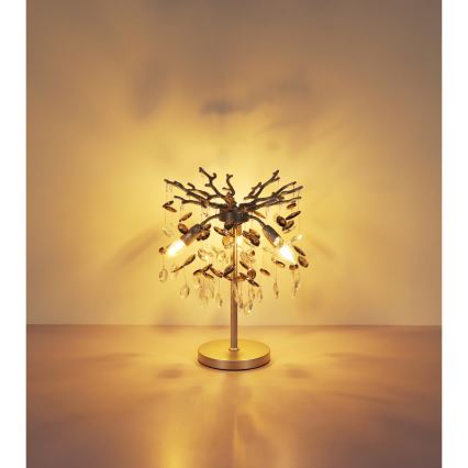 Globo - Tischlampe 3xE14/40W/230V silber