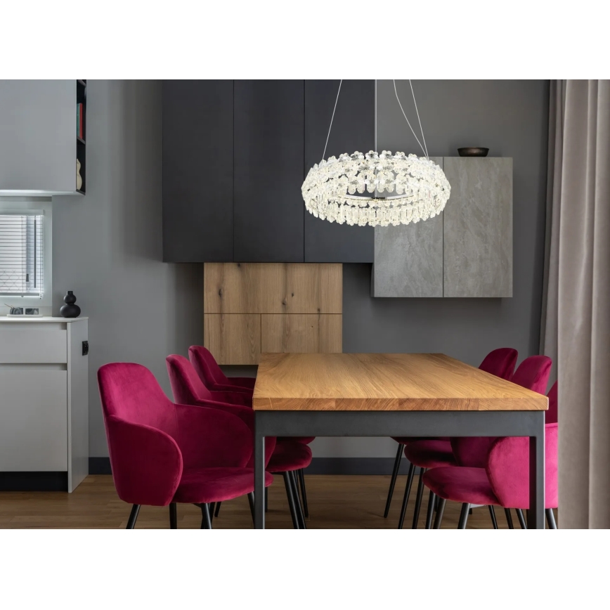 Globo - LED-Pendelleuchte an Stahlseil LED/50W/230V 4000K