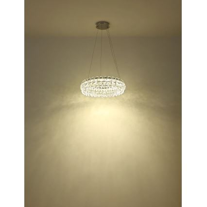 Globo - LED-Pendelleuchte an Stahlseil LED/50W/230V 4000K