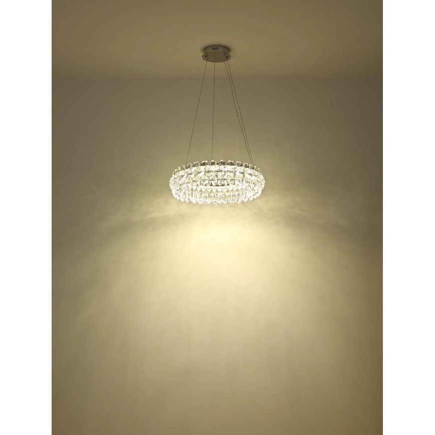 Globo - LED-Pendelleuchte an Stahlseil LED/50W/230V 4000K