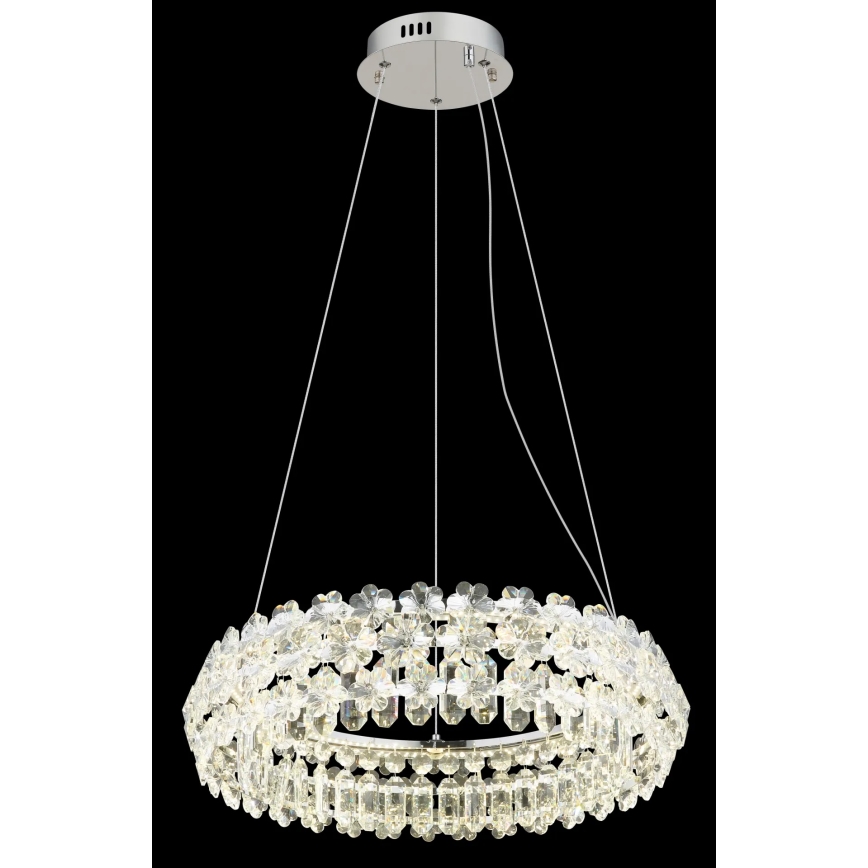 Globo - LED-Pendelleuchte an Stahlseil LED/50W/230V 4000K