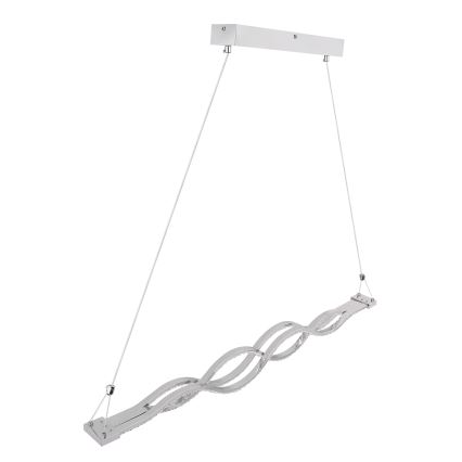 Globo - LED-dimmbare Pendelleuchte mit Seilaufhängung LED/30W/230V + Fernbedienung